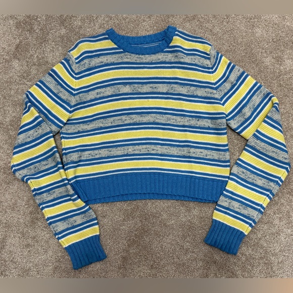 ROSIE ASSOULIN Striped Knit Cotton Jumper - size Large - Pristine Condition - Picture 5 of 16